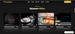 create a modern restaurant website with online table booking