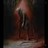 create creepy and dark horror art illustration