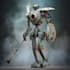 create your robot character for your sci fi themed projects