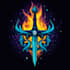 do a fantasy game logo