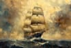 create ship oil painting for you