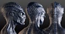 customize 3d metahuman creature,alien character,cc5 model,texture pattern design