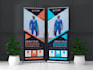 design roll up banner retractrable pull up banner billboard signage design