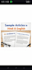 write simple and clear website content