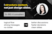 improve structure and design of your powerpoint presentations