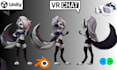 create vrchat avatar, vtuber, furry avatar, vrc model