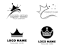 do modern crown logo design