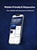 build a modern responsive website using HTML CSS tailwind and javascript