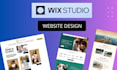 build responsive wix studio website, wix website development