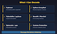 deobfuscate decode and reverse engineer your python code