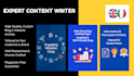 professional blog and website content writing