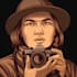 draw your photo into a realistic vector portrait