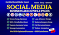 set up and optimize your social media business accounts