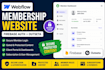 build webflow membership site with firebase auth, outseta, secure gated content