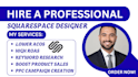 build, redesign squarespace website hostinger setup website design wordpress