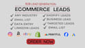 b2b lead generation, linkedin and ecommerce lead generation