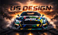 create professional car wrap design, vehicle wrap, racing livery design