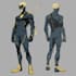 make concept art superhero character comic style