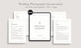 design custom canva client questionnaire intake forms wedding event planners