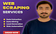 do web scraping, data mining, data extraction