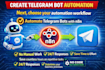create telegram bot automation using n8n
