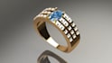 make custom jewelry cad ring design for manufacturing