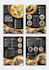 do stunning menu design, print and digital