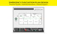 design emergency evacuation plans, maps, and safety procedures