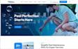 design swimming pool website pool contractor website wix pool builder website