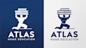 do amazing atlas education logo with vector design