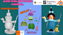 color your 3d model and slice stl for bambu lab printer