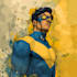 superhero character for comics