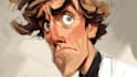 draw artistic cartoon caricatures