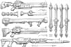 create weapon concept art for you
