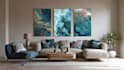 design custom printable abstract wall art for you