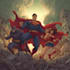 did drawing of super hero character