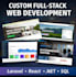 build custom website with multiple frameworks