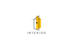 do unique interior, architecture, construction logo design