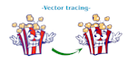 do manual vector tracing