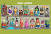 design cartoon characters for nft collections with metadata