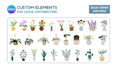 create custom elements for canva element creators