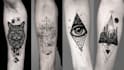abstract or unique tattoo designs