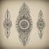 draw handcrafted tribal tattoo designs