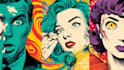 create cool retro comic art design illustration