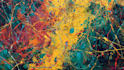 abstract painting art or color abstract art