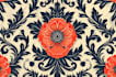 design seamless pattern textile prints pattern design