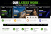 build a modern responsive business website or landing page