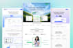 design modern saas website figma UI UX