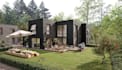 render residential community, site plan layout, townhouse design,cgi aerial view