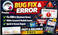 fix prestashop errors, bugs, 500 issues and checkout problems